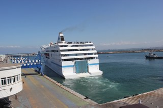 Boats at Algiers harbour