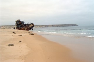 Coastal view near Namibe