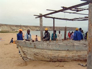 Fishing village near Namibe