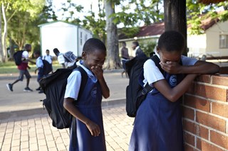 School children in Botswana