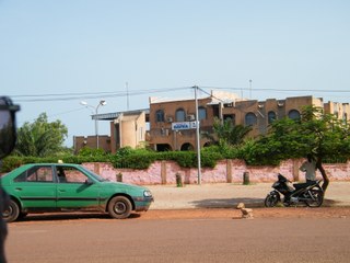 City road in Burkina Faso City road in Burkina Faso