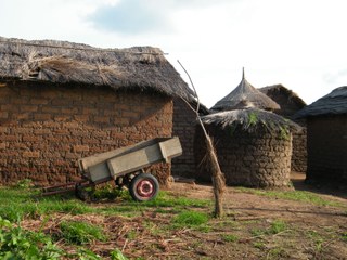 Traditional houses in Burkina Faso