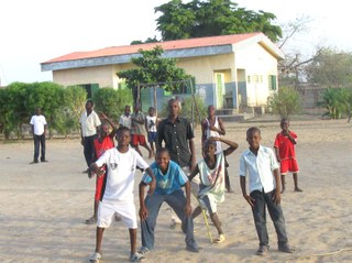 Youngsters from Chad