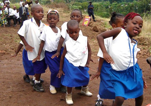 SOS Children performing a traditional dance