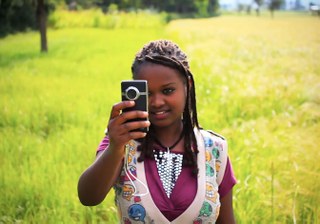 Filming in Ethiopia