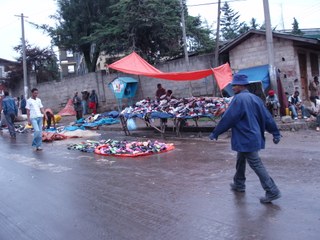 Roadside stalls in Addis Ababa Roadside stalls in Addis Ababa