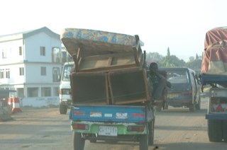 A loaded truck
