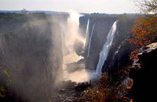 Victoria Falls from Zambian side Victoria Falls from Zambian side