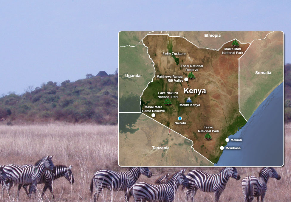 Kenya Map