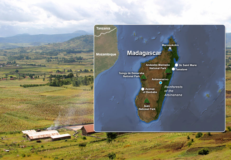 Madagascar Map