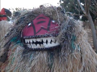 A tribal mask