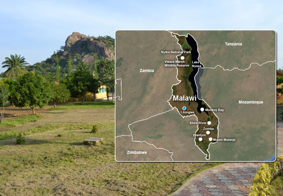 Malawi map
