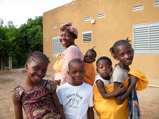 A family from the SOS village A family from the SOS village