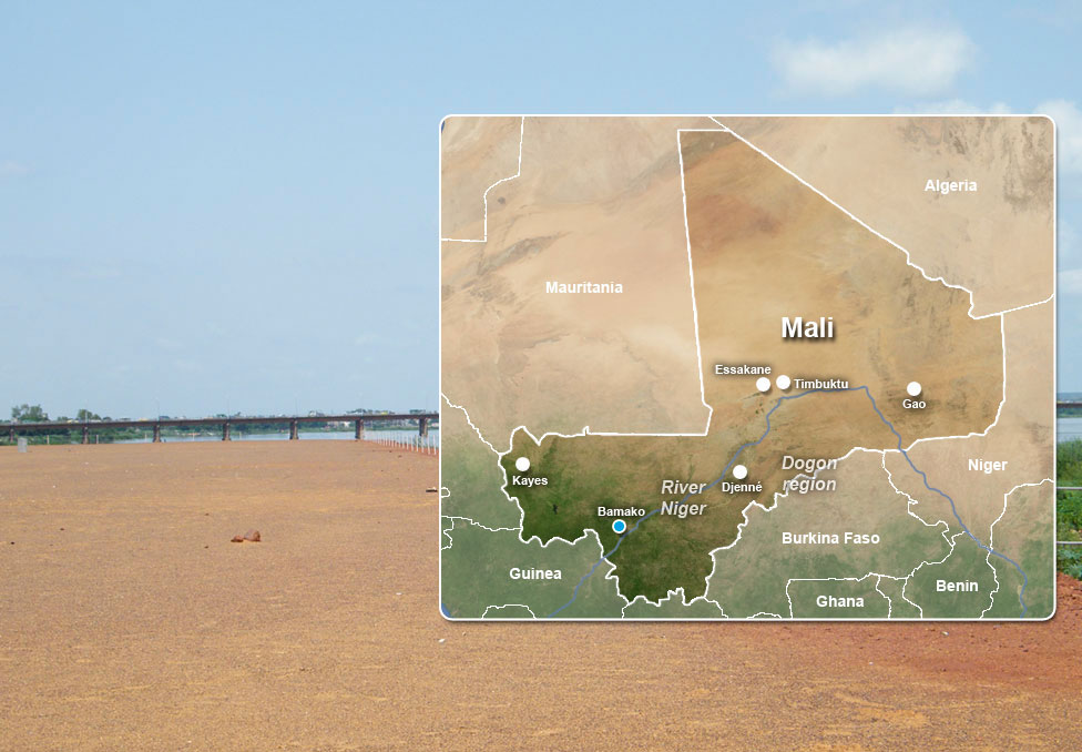 Mali map