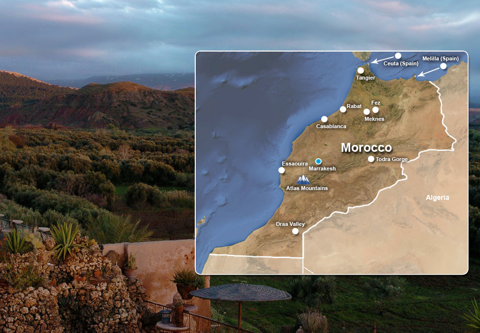 Morocco Map
