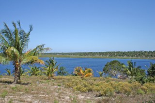 A lagoon in Mozambique