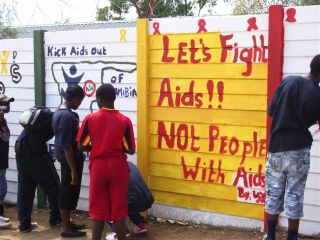 AIDS education project in Namibia