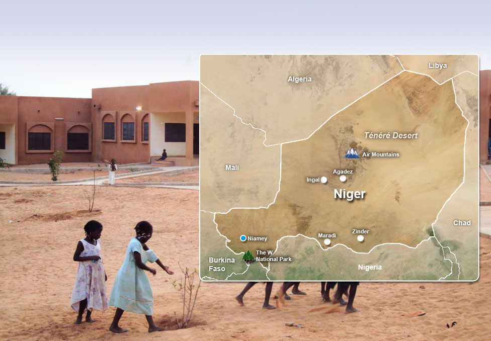 Niger map