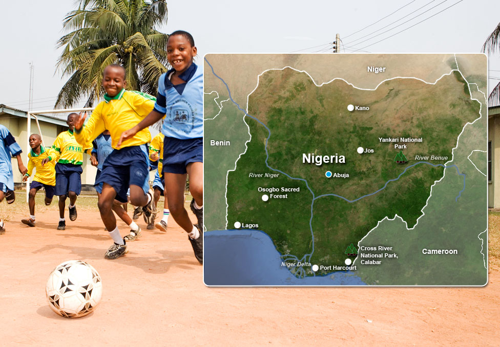 Nigeria map