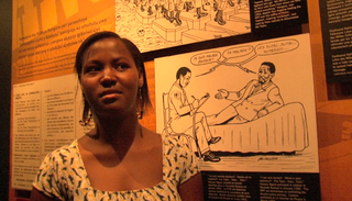 At the Genocide memorial centre At the Genocide memorial centre