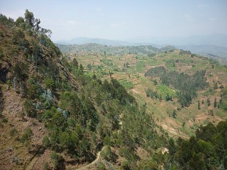Mountain range in Rwanda