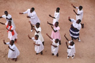Traditional dancing in Rwanda
