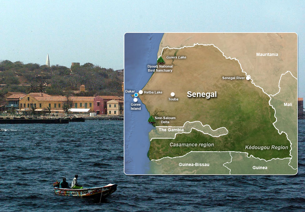 Senegal Map