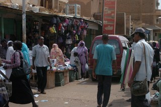 On the streets of Khartoum