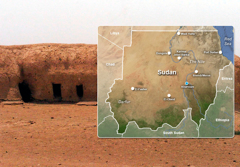 Sudan map