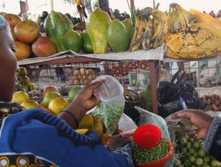 Fruit and vegetables at the market Fruit and vegetables at the market