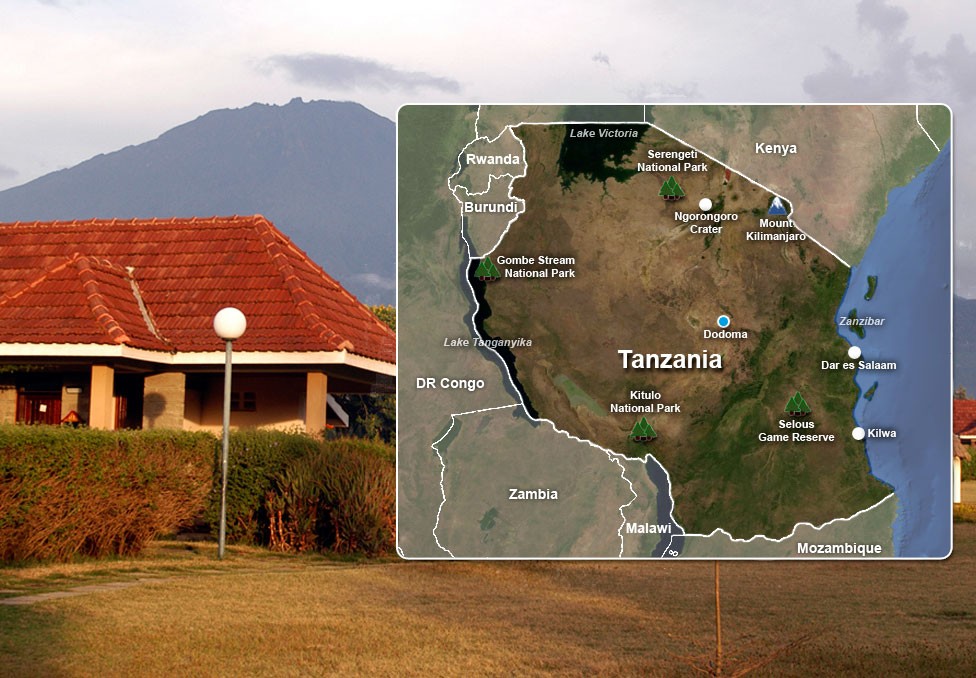 Tanzania map