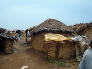 Rural housing in Uganda
