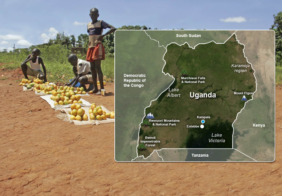 Uganda Map