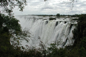 Victoria Falls, by John Walker [Public domain], via Wikimedia Commons