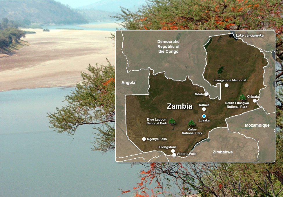 Zambia Map